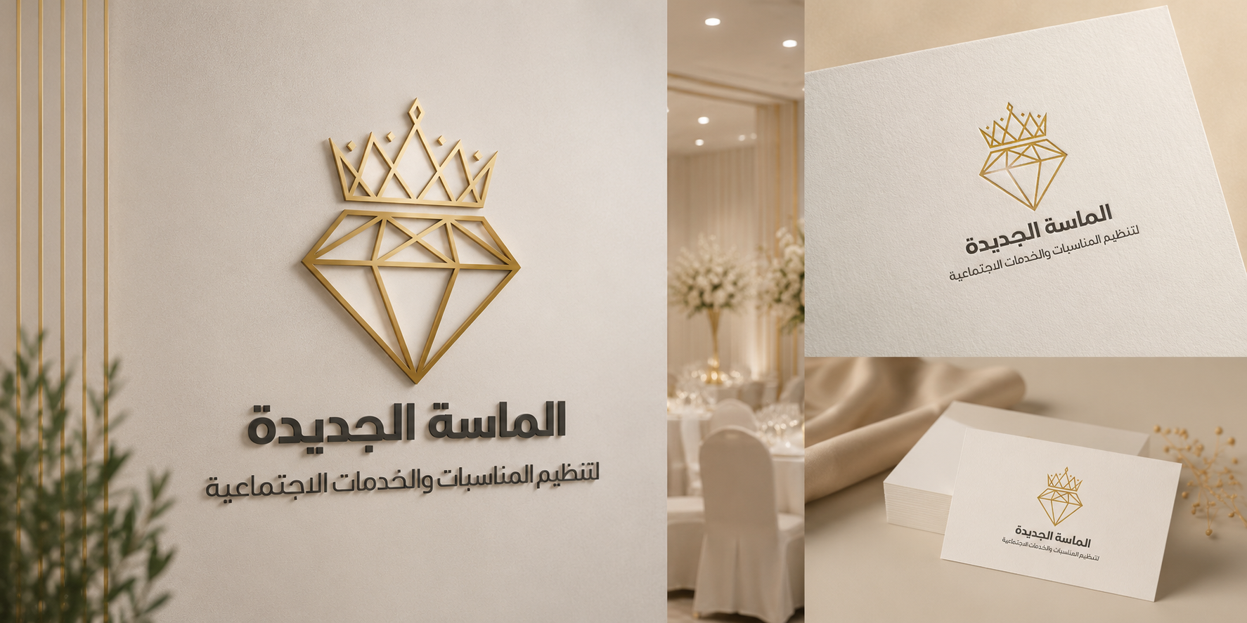 هوية الماسة الجديدة في أجواء مناسبات أنيقة